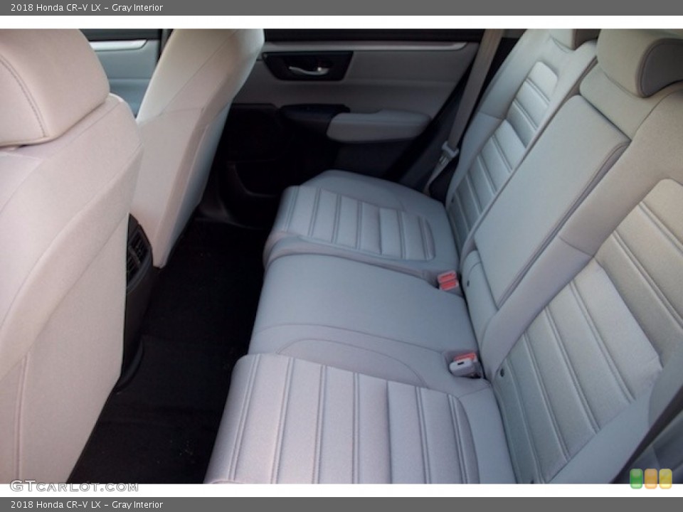 Gray Interior Rear Seat for the 2018 Honda CR-V LX #124198525