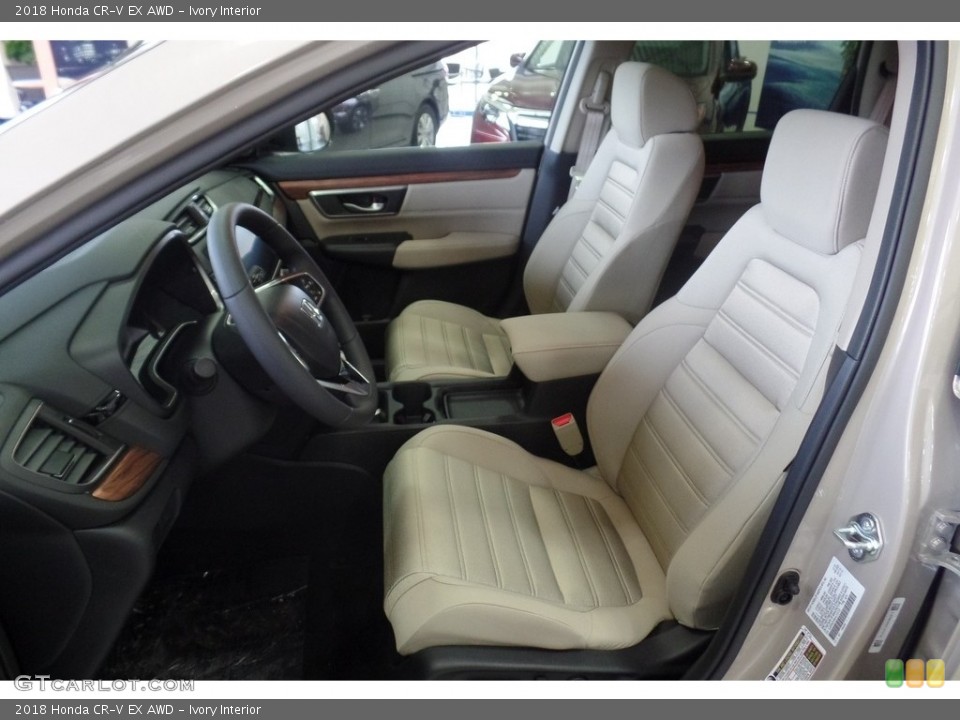 Ivory Interior Front Seat for the 2018 Honda CR-V EX AWD #124201589