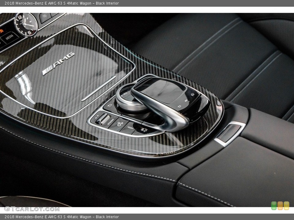 Black Interior Controls for the 2018 Mercedes-Benz E AMG 63 S 4Matic Wagon #124201994