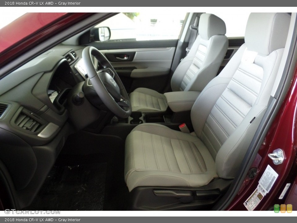 Gray Interior Front Seat for the 2018 Honda CR-V LX AWD #124202153