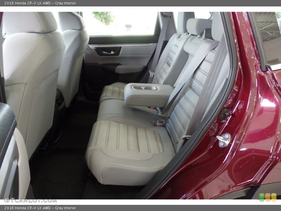Gray Interior Rear Seat for the 2018 Honda CR-V LX AWD #124202159