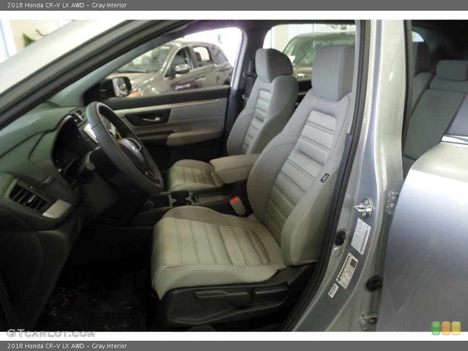 Gray Interior Front Seat for the 2018 Honda CR-V LX AWD #124202345