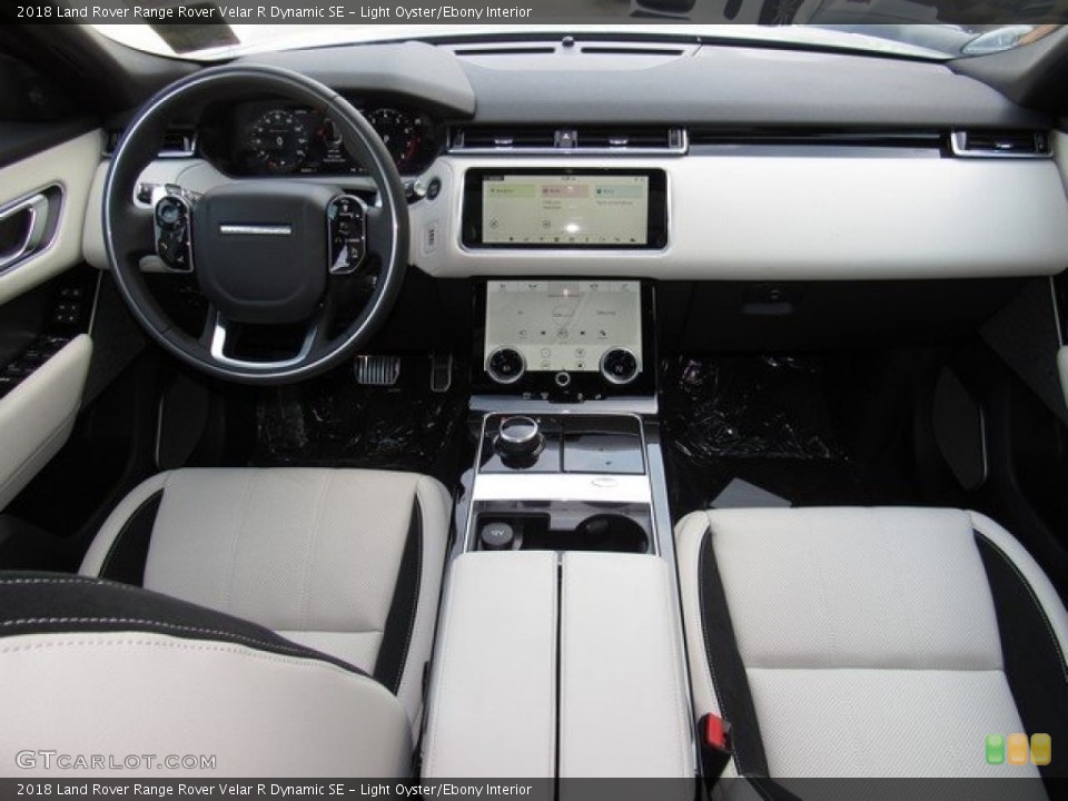 Light Oyster/Ebony Interior Dashboard for the 2018 Land Rover Range Rover Velar R Dynamic SE #124209713