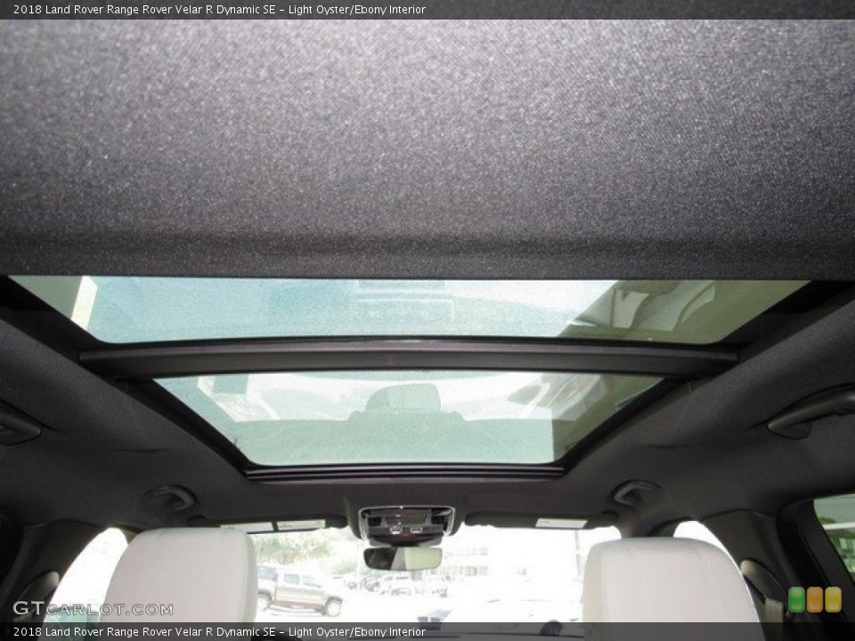 Light Oyster/Ebony Interior Sunroof for the 2018 Land Rover Range Rover Velar R Dynamic SE #124210028