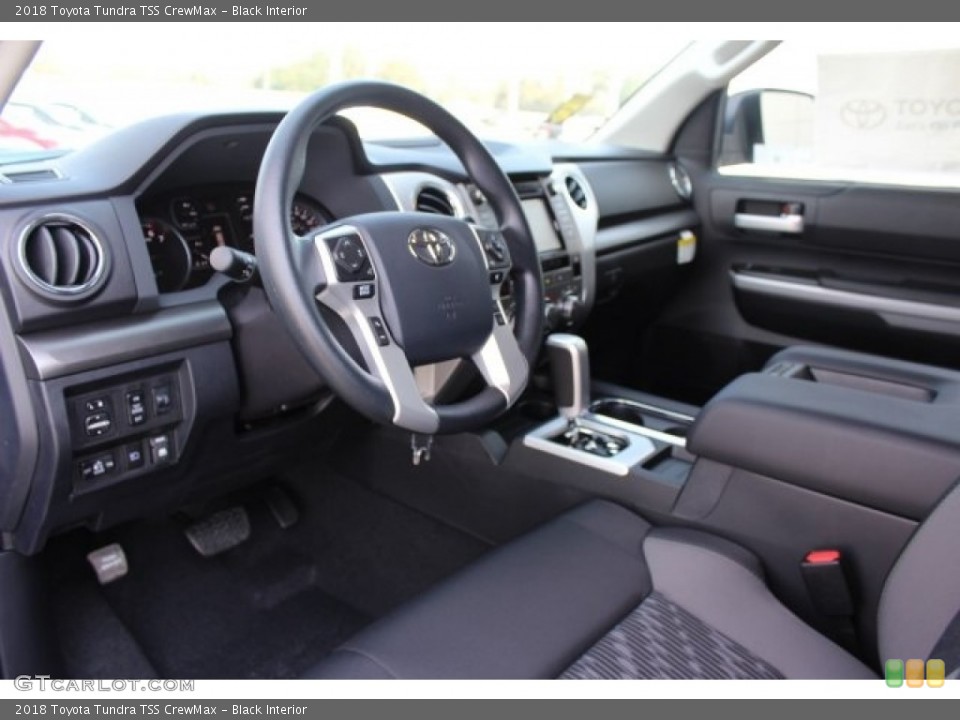 Black Interior Photo for the 2018 Toyota Tundra TSS CrewMax #124210400