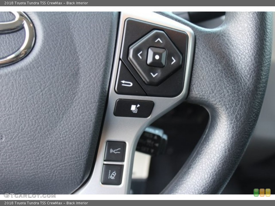 Black Interior Controls for the 2018 Toyota Tundra TSS CrewMax #124210676