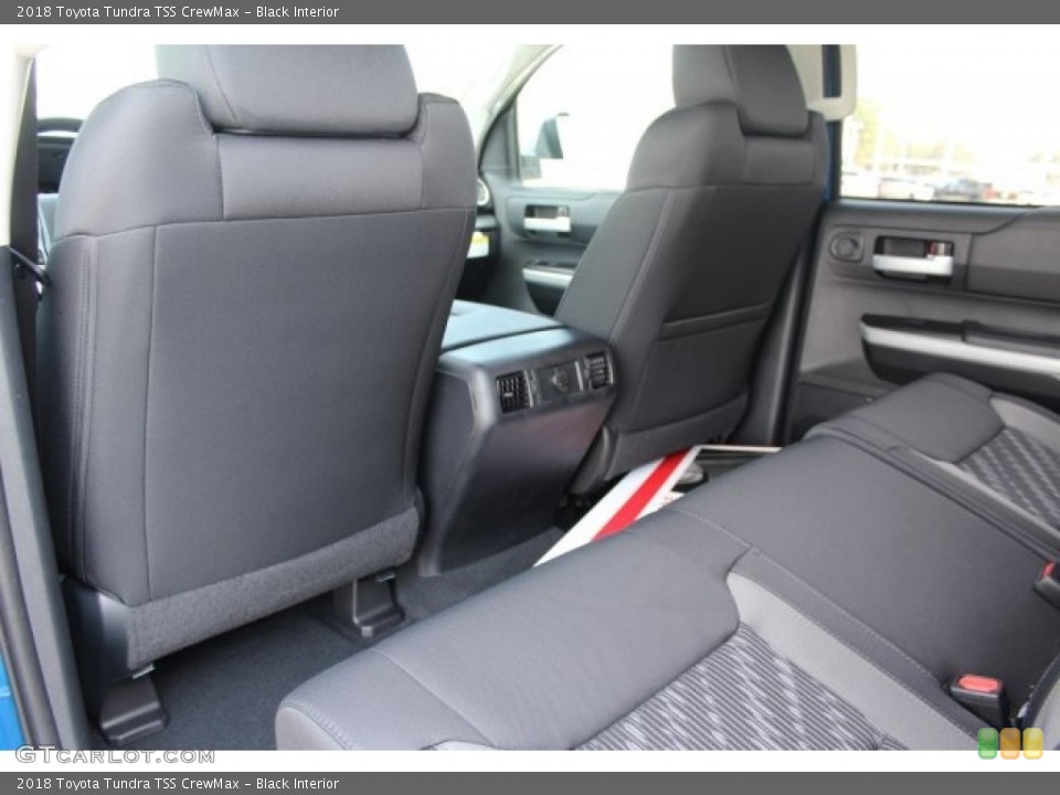 Black Interior Rear Seat for the 2018 Toyota Tundra TSS CrewMax #124210745