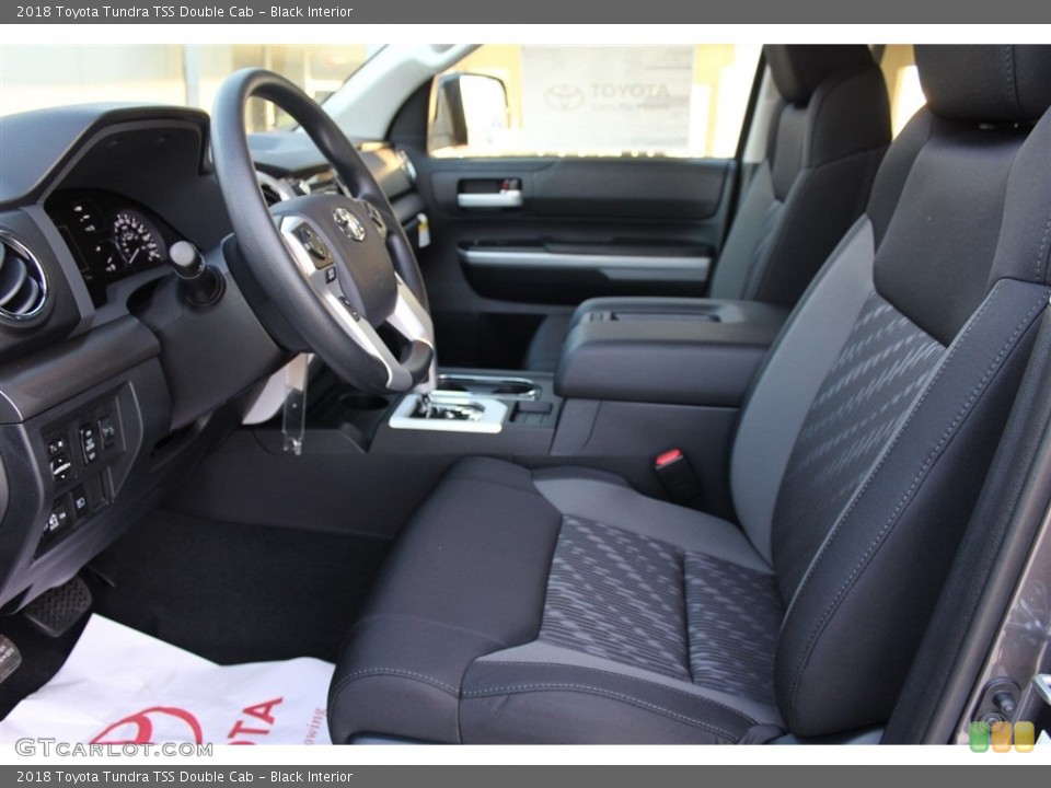 Black Interior Photo for the 2018 Toyota Tundra TSS Double Cab #124212410