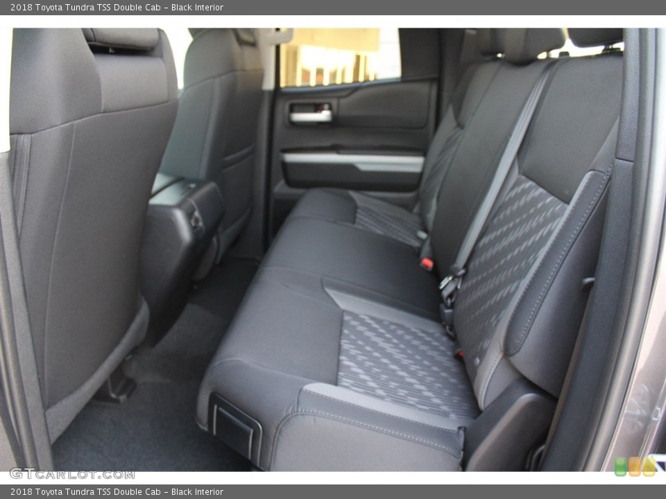 Black Interior Rear Seat for the 2018 Toyota Tundra TSS Double Cab #124212836
