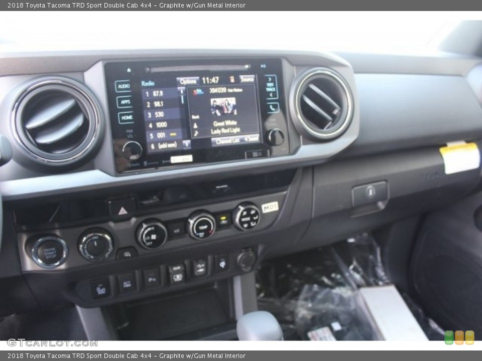 Graphite w/Gun Metal Interior Controls for the 2018 Toyota Tacoma TRD Sport Double Cab 4x4 #124213277