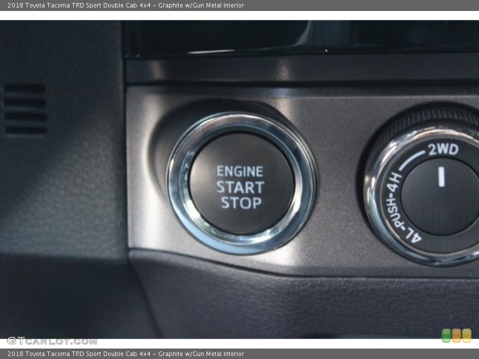 Graphite w/Gun Metal Interior Controls for the 2018 Toyota Tacoma TRD Sport Double Cab 4x4 #124213316