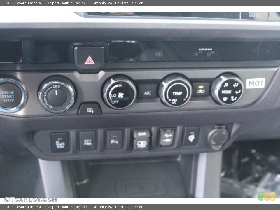 Graphite w/Gun Metal Interior Controls for the 2018 Toyota Tacoma TRD Sport Double Cab 4x4 #124213334
