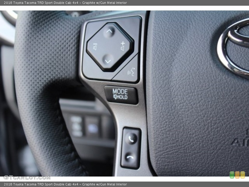 Graphite w/Gun Metal Interior Controls for the 2018 Toyota Tacoma TRD Sport Double Cab 4x4 #124213451