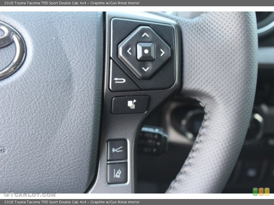 Graphite w/Gun Metal Interior Controls for the 2018 Toyota Tacoma TRD Sport Double Cab 4x4 #124213472