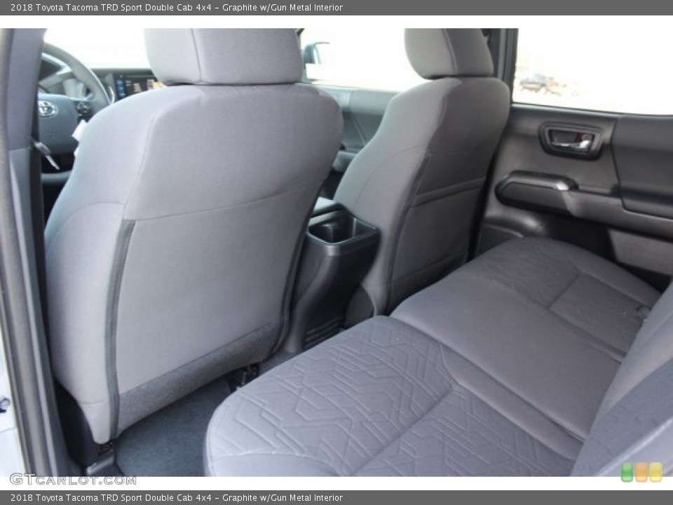 Graphite w/Gun Metal Interior Rear Seat for the 2018 Toyota Tacoma TRD Sport Double Cab 4x4 #124213530