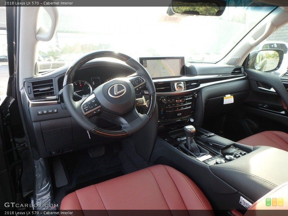 Cabernet Interior Photo for the 2018 Lexus LX 570 #124235806