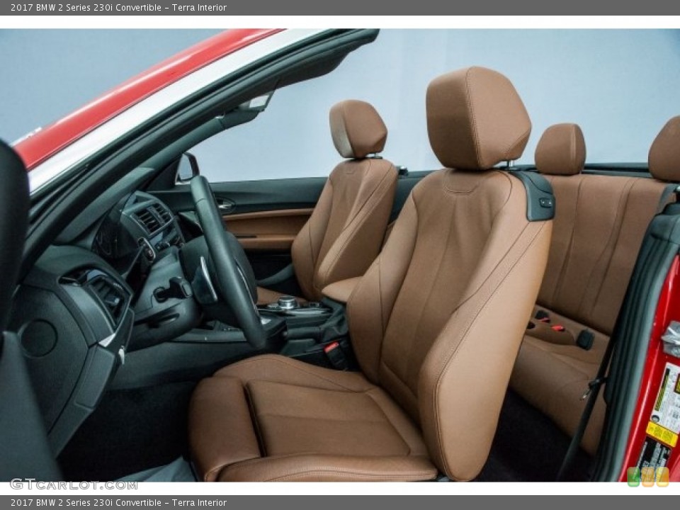 Terra Interior Front Seat for the 2017 BMW 2 Series 230i Convertible #124240603