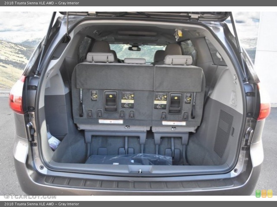 Gray Interior Trunk for the 2018 Toyota Sienna XLE AWD #124241308