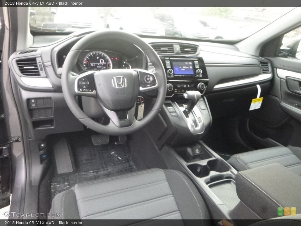 Black Interior Photo for the 2018 Honda CR-V LX AWD #124243164