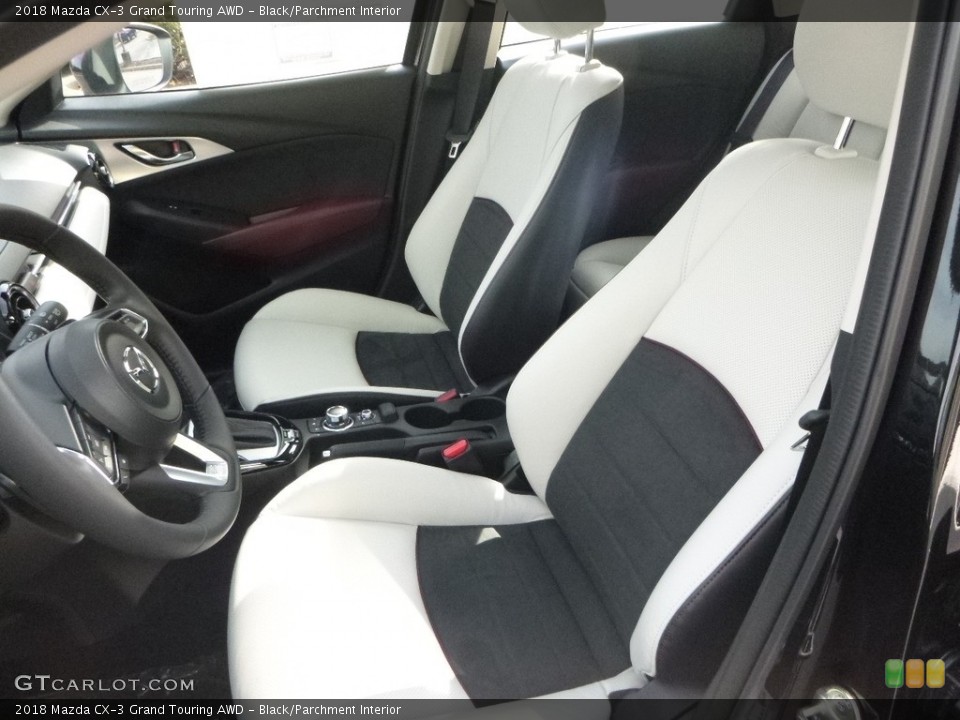 Black/Parchment 2018 Mazda CX-3 Interiors