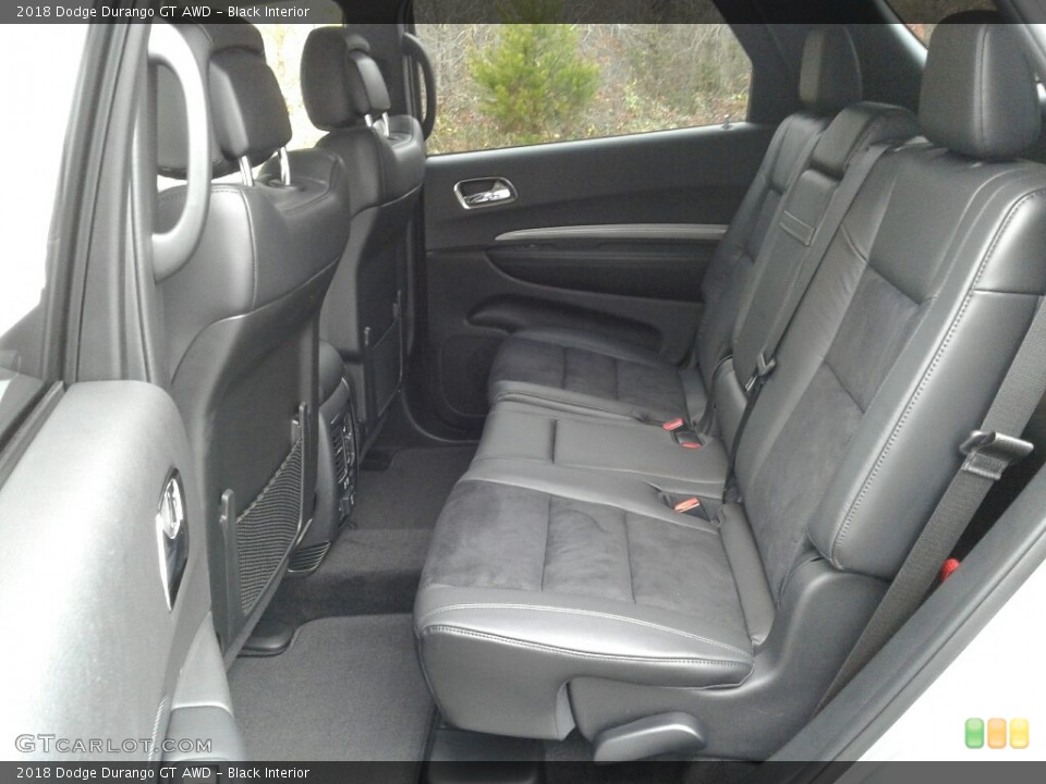 Black Interior Rear Seat for the 2018 Dodge Durango GT AWD #124248794