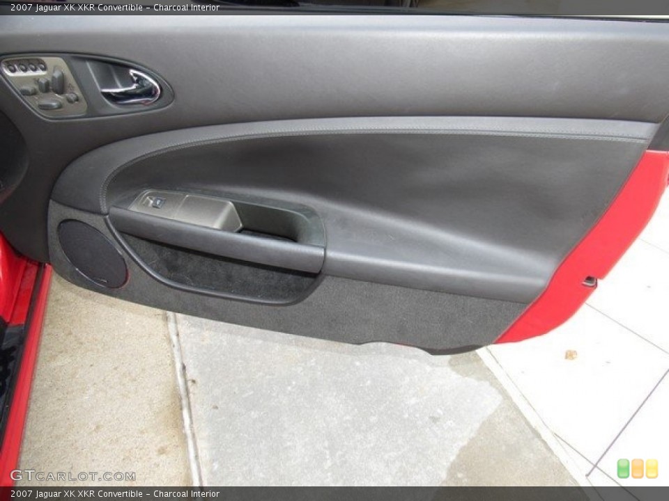 Charcoal Interior Door Panel for the 2007 Jaguar XK XKR Convertible #124252229