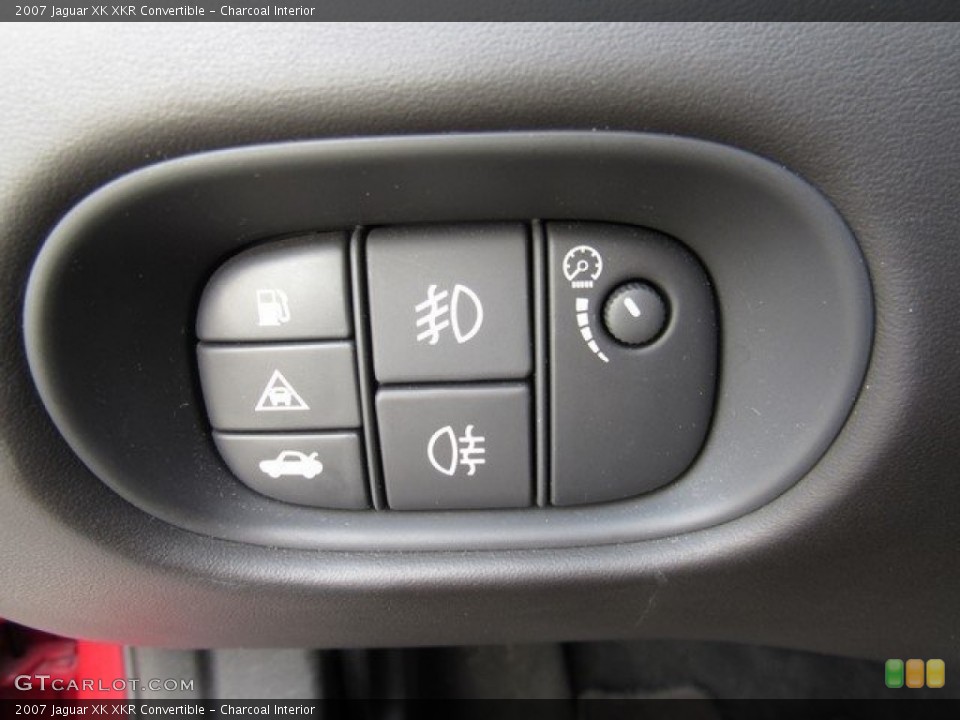 Charcoal Interior Controls for the 2007 Jaguar XK XKR Convertible #124252283