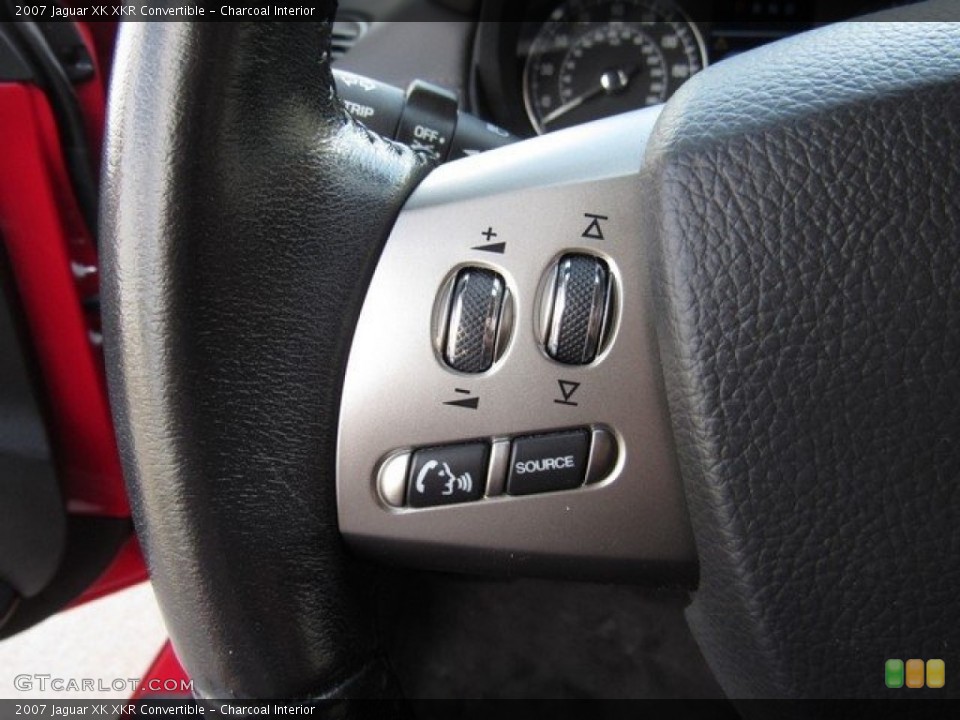 Charcoal Interior Controls for the 2007 Jaguar XK XKR Convertible #124252304