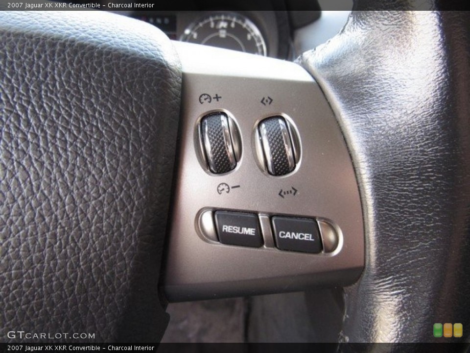 Charcoal Interior Controls for the 2007 Jaguar XK XKR Convertible #124252313