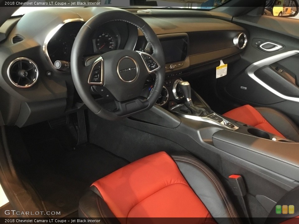 Jet Black Interior Photo for the 2018 Chevrolet Camaro LT Coupe #124255811