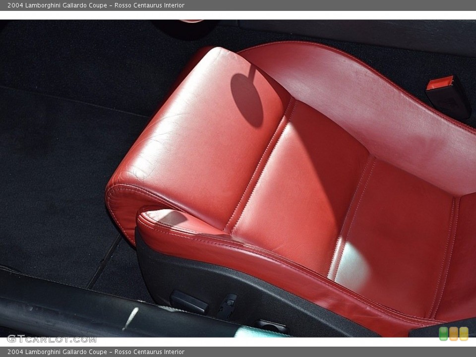 Rosso Centaurus Interior Front Seat for the 2004 Lamborghini Gallardo Coupe #124259556