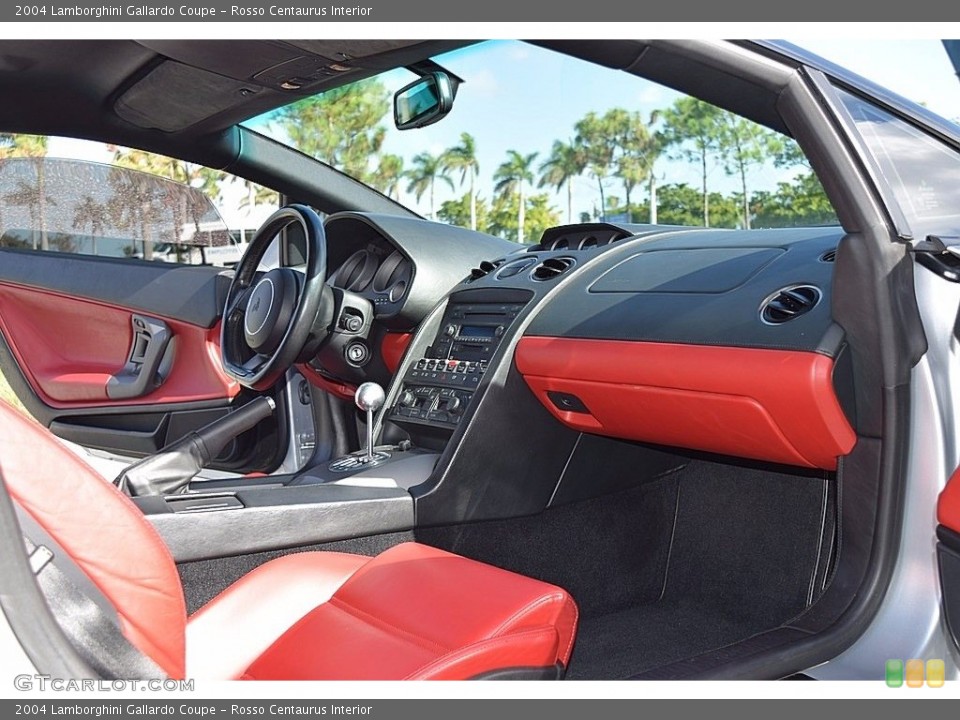 Rosso Centaurus Interior Dashboard for the 2004 Lamborghini Gallardo Coupe #124259589