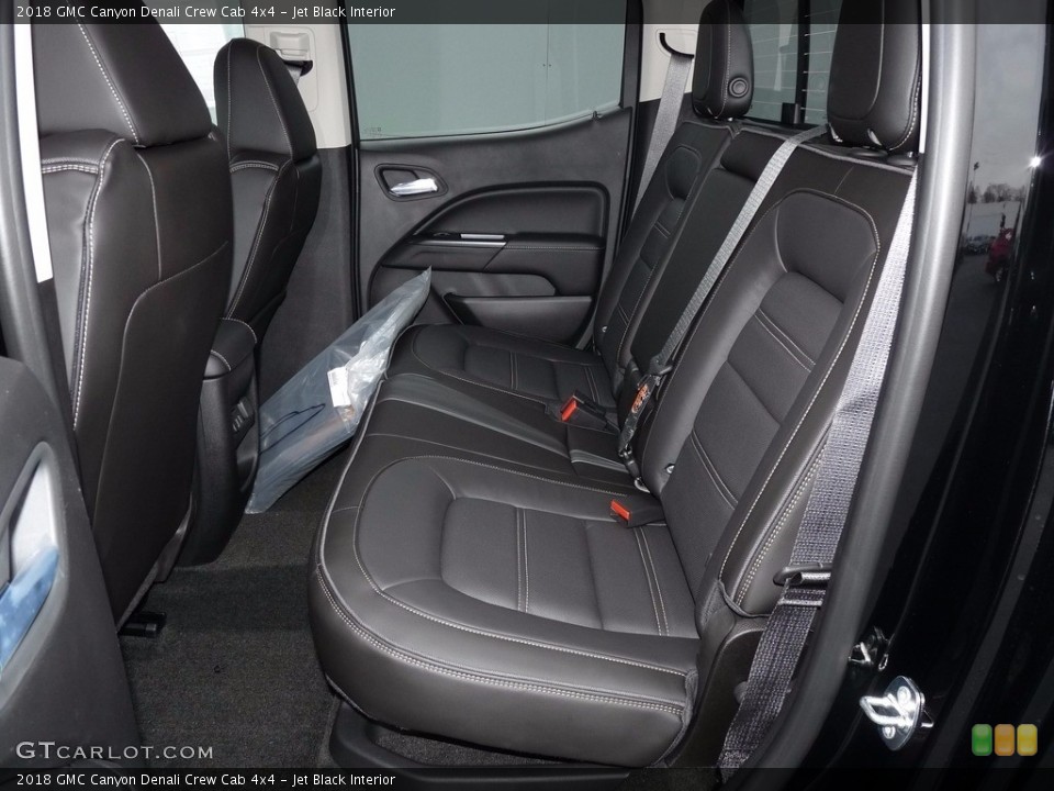 Jet Black Interior Rear Seat for the 2018 GMC Canyon Denali Crew Cab 4x4 #124262268