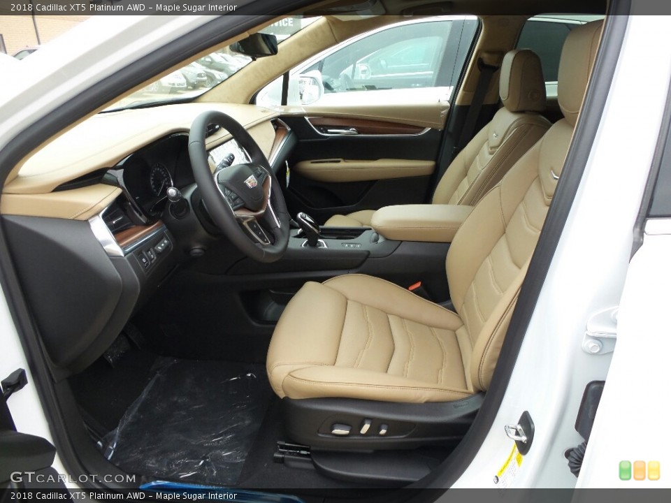 Maple Sugar Interior Photo for the 2018 Cadillac XT5 Platinum AWD #124264242