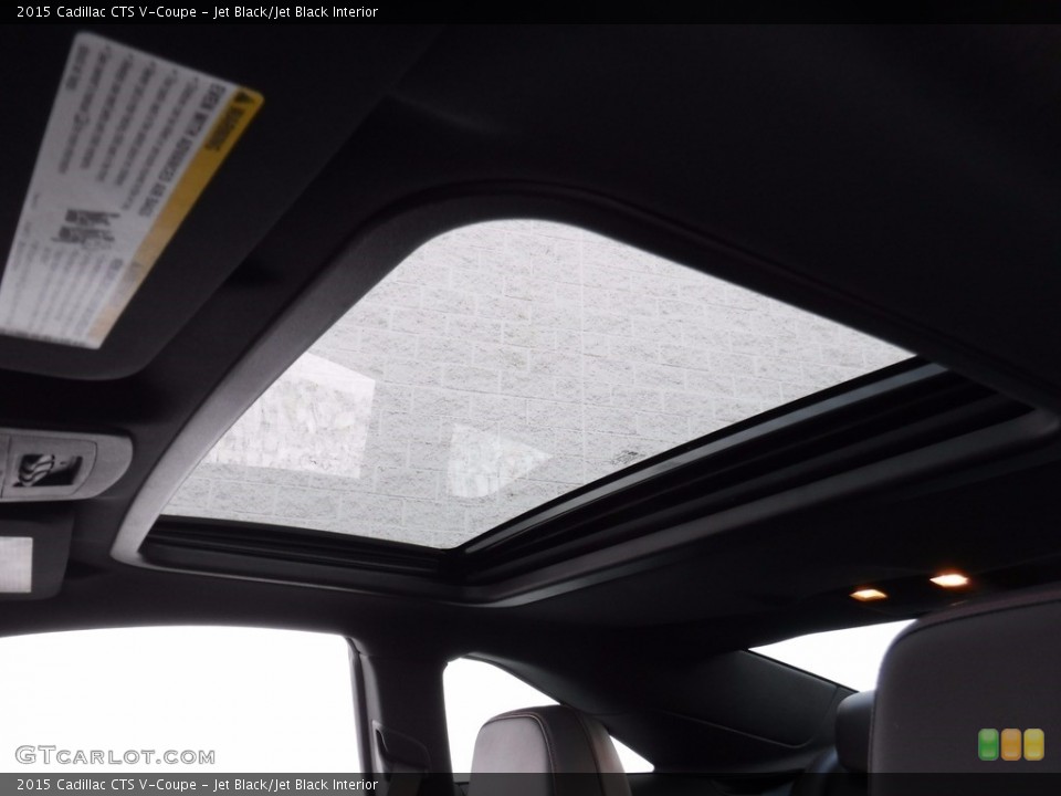 Jet Black/Jet Black Interior Sunroof for the 2015 Cadillac CTS V-Coupe #124265806
