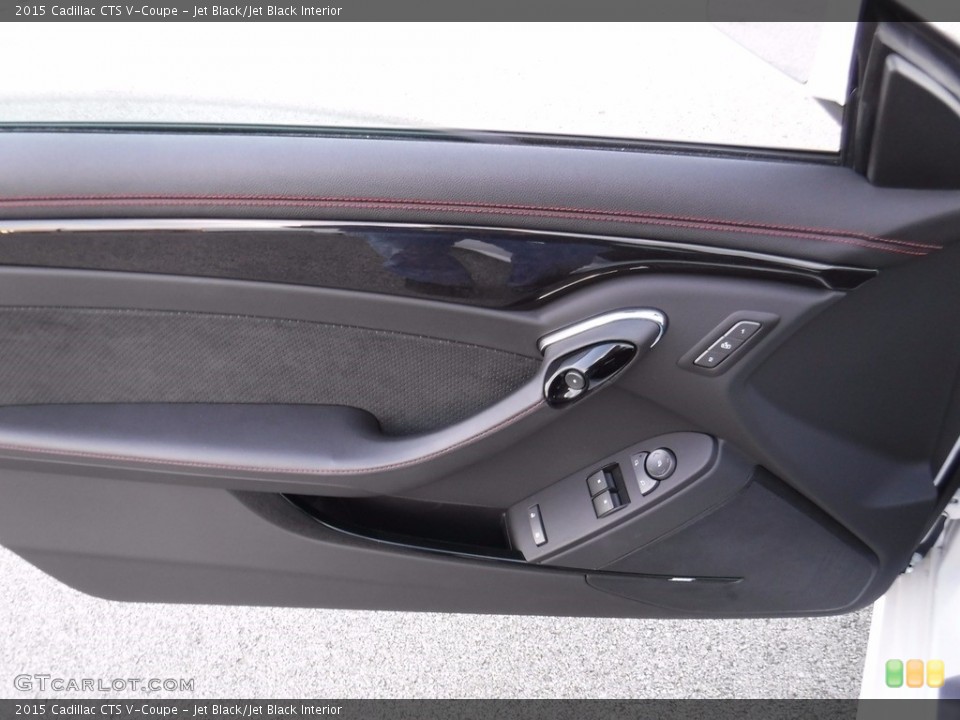 Jet Black/Jet Black Interior Door Panel for the 2015 Cadillac CTS V-Coupe #124265835