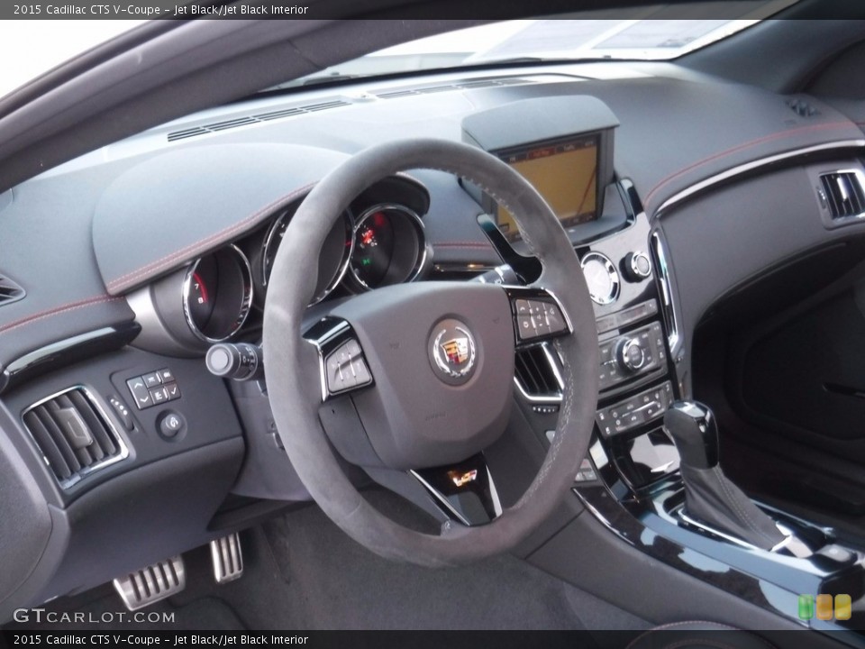Jet Black/Jet Black Interior Dashboard for the 2015 Cadillac CTS V-Coupe #124265919