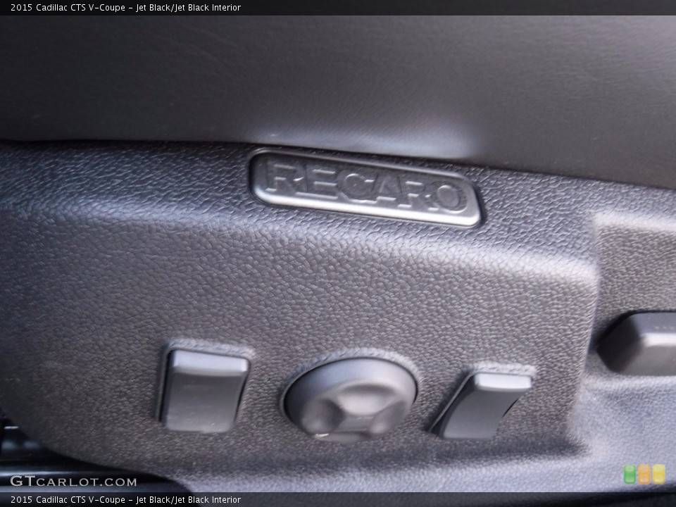 Jet Black/Jet Black Interior Controls for the 2015 Cadillac CTS V-Coupe #124265997