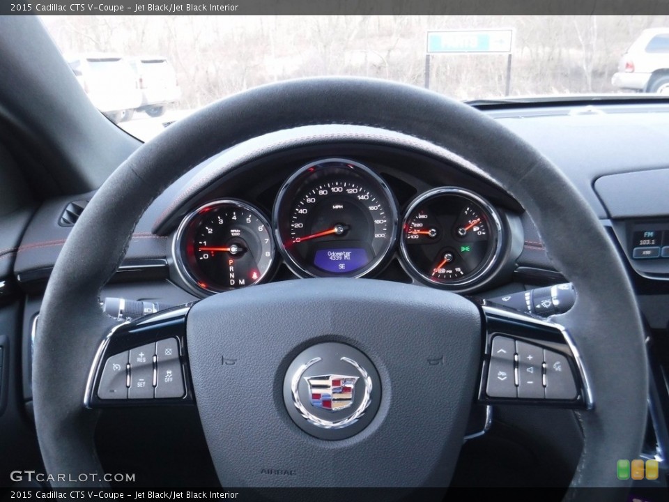Jet Black/Jet Black Interior Gauges for the 2015 Cadillac CTS V-Coupe #124266303