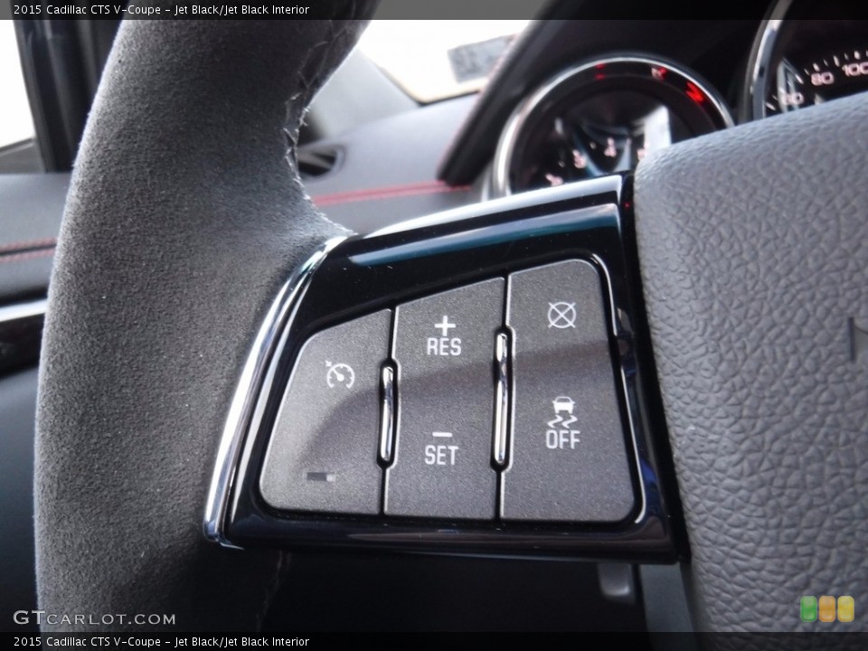 Jet Black/Jet Black Interior Controls for the 2015 Cadillac CTS V-Coupe #124266336