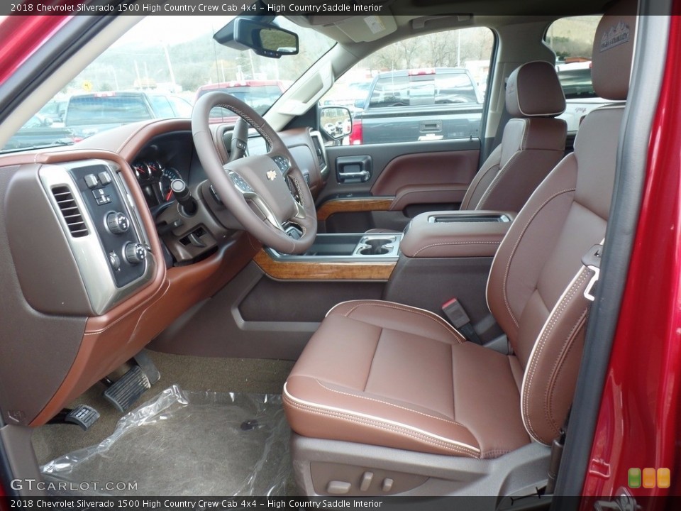 High Country Saddle Interior Photo for the 2018 Chevrolet Silverado 1500 High Country Crew Cab 4x4 #124268436
