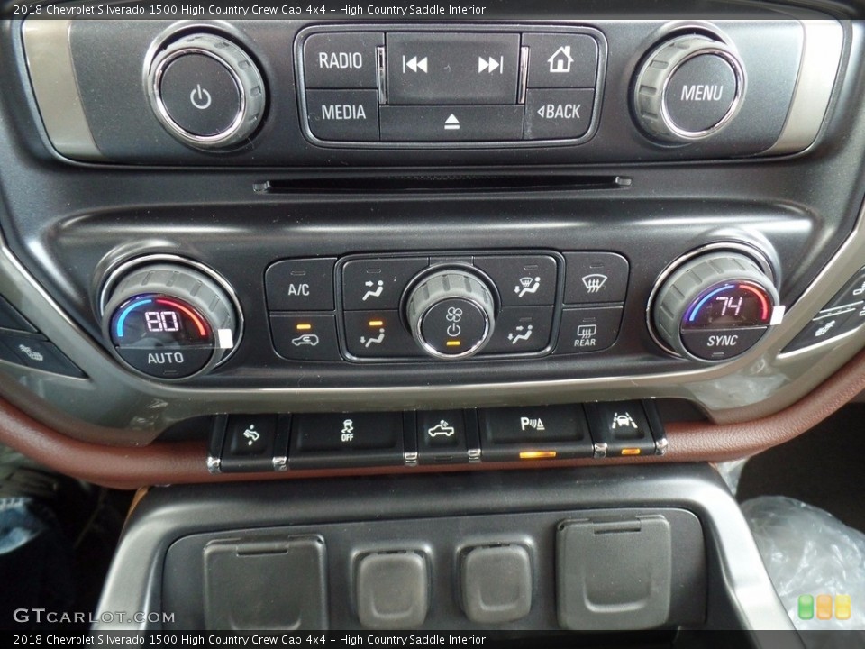 High Country Saddle Interior Controls for the 2018 Chevrolet Silverado 1500 High Country Crew Cab 4x4 #124268760