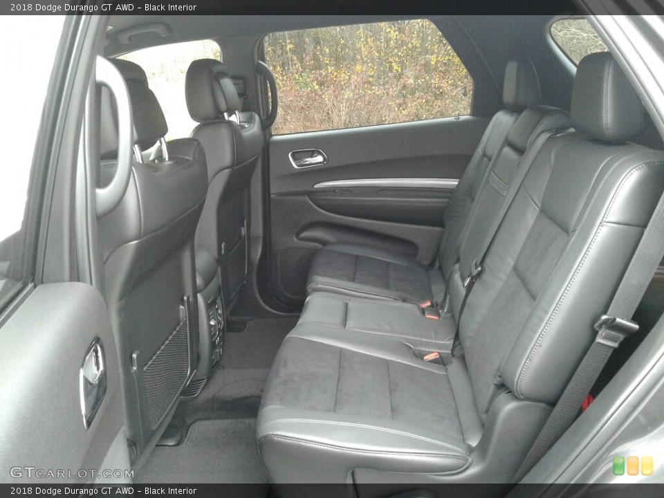 Black Interior Rear Seat for the 2018 Dodge Durango GT AWD #124272387