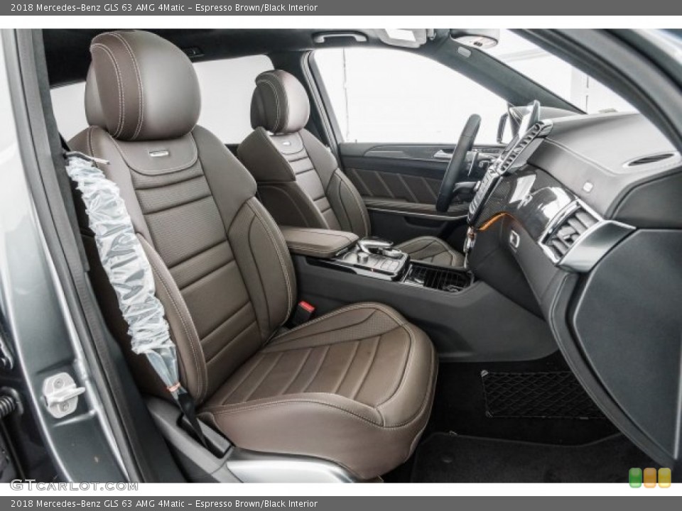 Espresso Brown/Black Interior Photo for the 2018 Mercedes-Benz GLS 63 AMG 4Matic #124274634