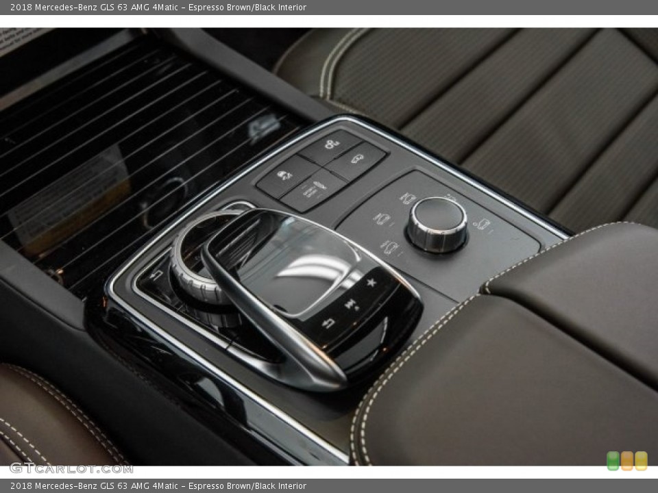 Espresso Brown/Black Interior Controls for the 2018 Mercedes-Benz GLS 63 AMG 4Matic #124274846