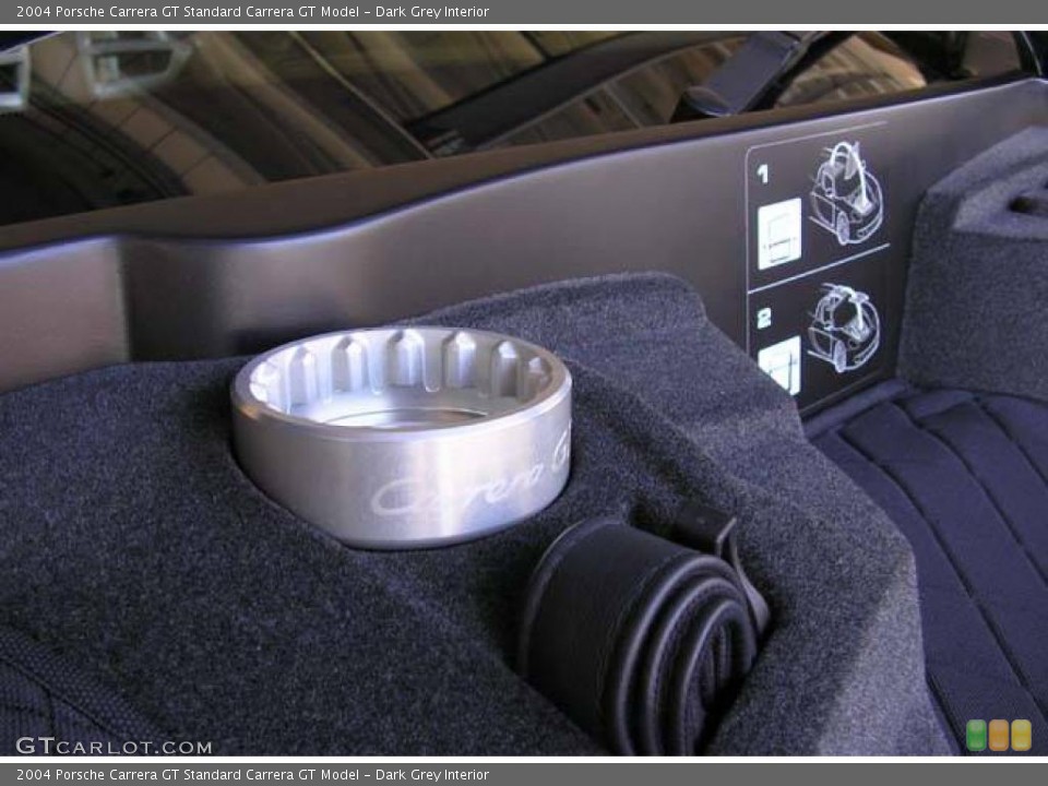 Dark Grey Interior Trunk for the 2004 Porsche Carrera GT  #12427732