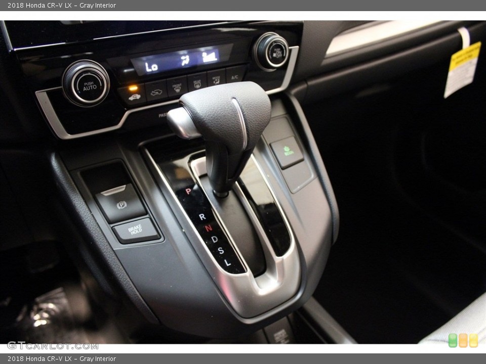 Gray Interior Transmission for the 2018 Honda CR-V LX #124278684