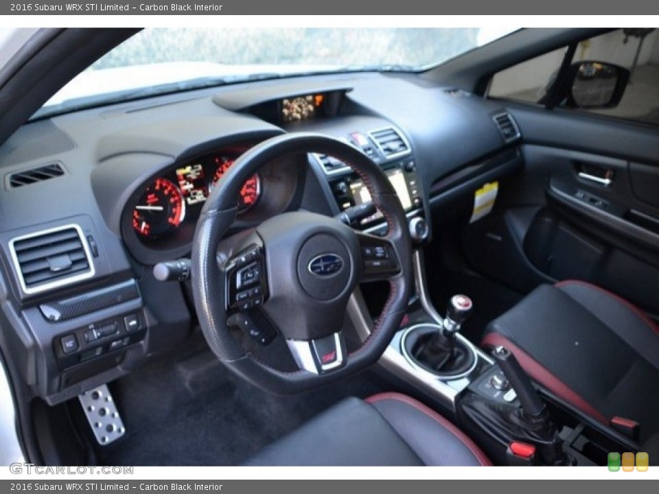 Carbon Black Interior Dashboard for the 2016 Subaru WRX STI Limited #124281024