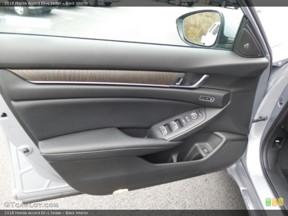 Black Interior Door Panel for the 2018 Honda Accord EX-L Sedan #124282596