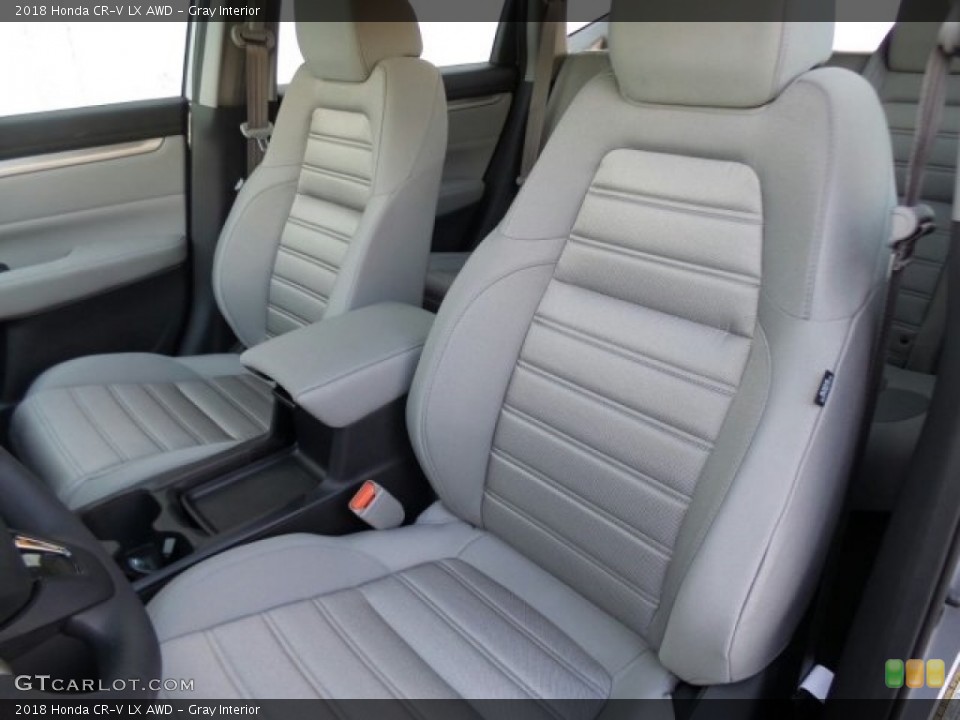 Gray Interior Front Seat for the 2018 Honda CR-V LX AWD #124283784